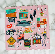 Load image into Gallery viewer, Retro Creepy Halloween Sticker Pack Holographic Vinyl
