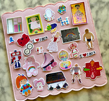 Load image into Gallery viewer, 80s Toys Sticker Pack Holographic Vinyl
