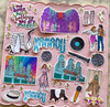 Xanadu Movie Art Sticker Pack Holographic Vinyl