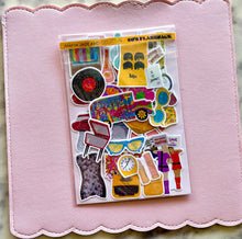 Load image into Gallery viewer, 60s Flashback Sticker Pack Holographic Vinyl
