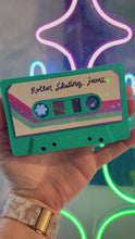 Load and play video in Gallery viewer, 80s Mixtape Magnet – Holographic Sticker Accents – 3D Printed 80s Trinket
