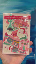 Load and play video in Gallery viewer, Colorful Putz Houses Holographic Vinyl Sticker Pack
