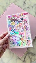 Load and play video in Gallery viewer, Grease 2 Art Sticker Pack Holographic Vinyl
