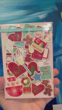 Load and play video in Gallery viewer, Baking Christmas Cookies Holographic Vinyl Sticker Pack
