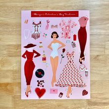 Load image into Gallery viewer, Valentine Paper Dolls
