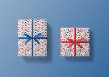 Load image into Gallery viewer, Hometown 4th of July Specialty Art Wrapping Paper One of a Kind
