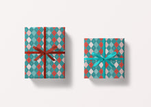 Load image into Gallery viewer, Christmas Diamonds Specialty Art Wrapping Paper One of a Kind
