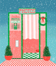 Load image into Gallery viewer, Mod Christmas Photo Booth Art Print
