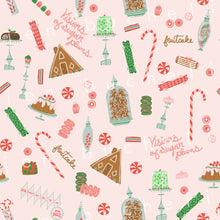 Load image into Gallery viewer, Christmas Sweets and Treats Specialty Art Wrapping Paper One of a Kind
