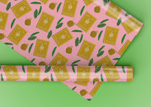 Load image into Gallery viewer, Press for Cabana Boy Specialty Art Wrapping Paper One of a Kind
