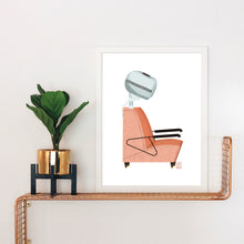 Load image into Gallery viewer, Vintage Salon Chair Art Print
