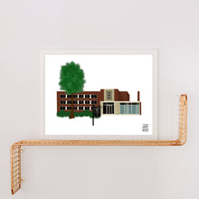 Load image into Gallery viewer, Norris Hall MacMurray College Art Print
