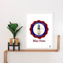 Load image into Gallery viewer, MacMurray College Mac Fam Art Print
