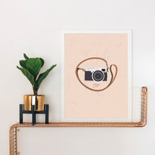 Load image into Gallery viewer, Travel Camera Art Print
