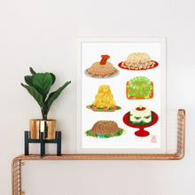 Load image into Gallery viewer, Aspics and Jelly Molds Art Print
