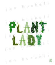 Load image into Gallery viewer, Plant Lady Art Print
