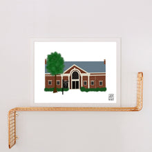 Load image into Gallery viewer, McClelland Dining Hall MacMurray College Art Print
