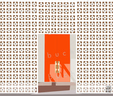 Load image into Gallery viewer, Palm Springs Orange Door Print
