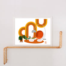 Load image into Gallery viewer, 70&#39;s Living Room Art Print
