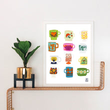 Load image into Gallery viewer, 70&#39;s Mugs Art Print
