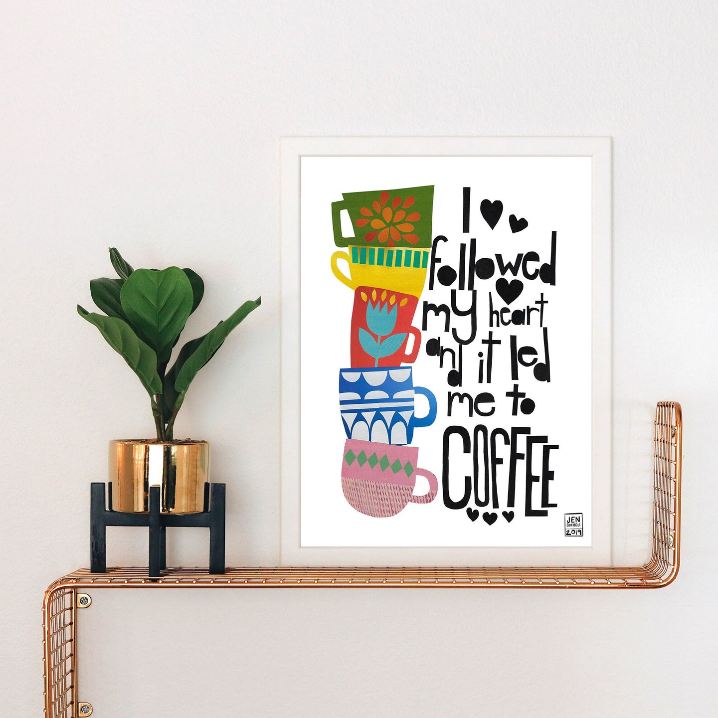 Coffee Love Print