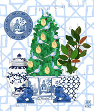 Load image into Gallery viewer, Chinoiserie Christmas Collection Art Print
