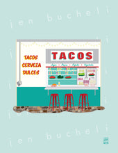 Load image into Gallery viewer, Taco Shop Art Print
