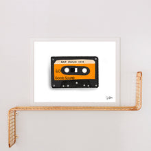 Load image into Gallery viewer, Rap Music Mix Tape Art Print

