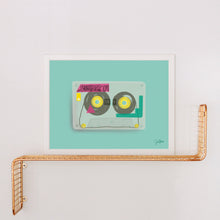 Load image into Gallery viewer, Summer &#39;84 Mix Tape Art Print
