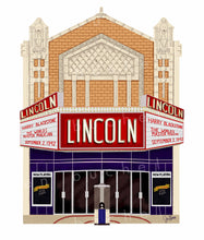 Load image into Gallery viewer, The Lincoln Theater Decatur, Illinois Art Print
