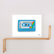 Load image into Gallery viewer, Road Trip Mix Tape Art Print
