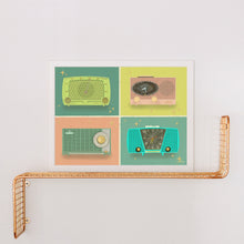 Load image into Gallery viewer, Dreamy Radios Art Print
