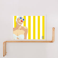 Load image into Gallery viewer, Bathing Beauty Art Print
