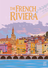 Load image into Gallery viewer, The French Riviera Art Print
