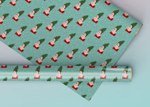 Load image into Gallery viewer, Christmas Tree Hair Specialty Art Wrapping Paper One of a Kind
